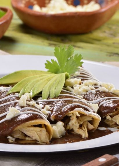 Receta de enfrijoladas