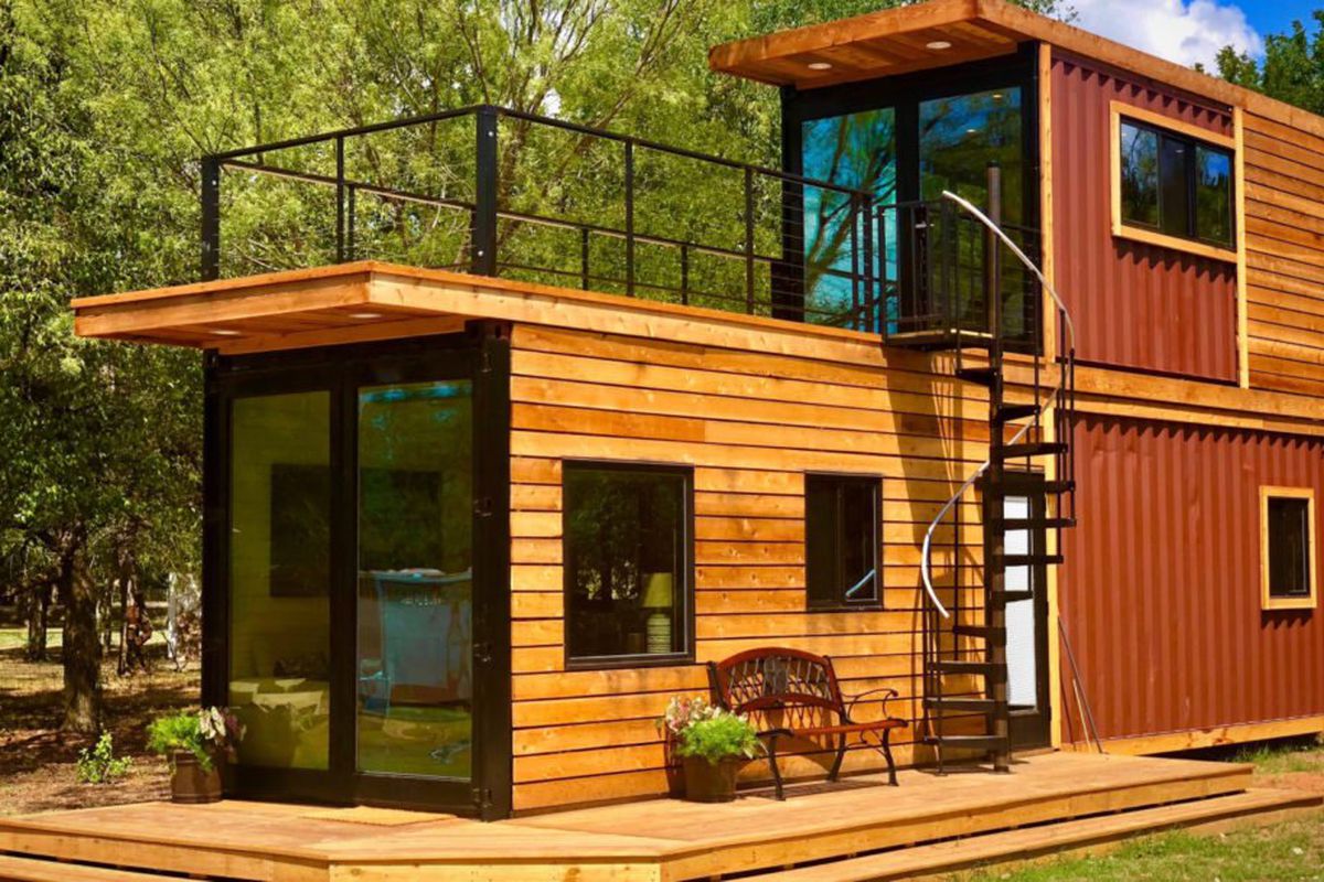 Consejos de espacio para casas contenedor - El Hábito en Casa