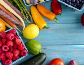 alimentos saludables, cómo verduras y frutas"