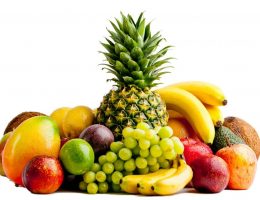 "frutas y alimentos veganos"