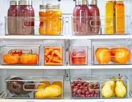 Refrigerador organizado