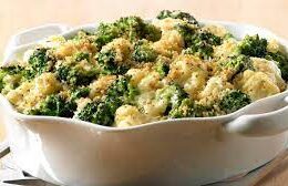 bowl de brócoli y coliflor