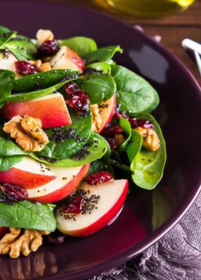 ensalada con espinacas
