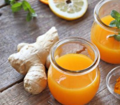 jugo citrico con jengibre