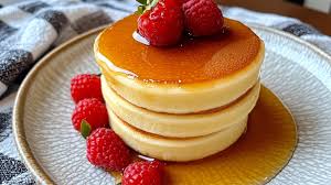 hot cakes japoneses con miel
