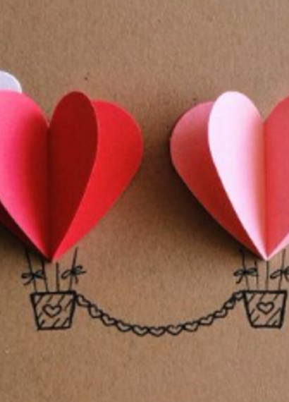 Manualidad de san valentin