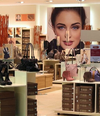 punto de venta de zapatos