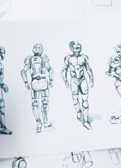 Story board de un superhéroe