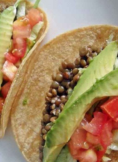 comida vegana tacos