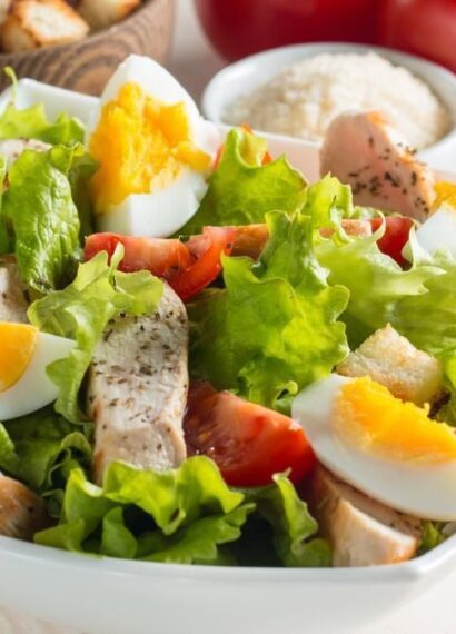 Ensalada con huevo