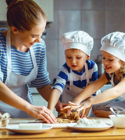 Cocinar con niños