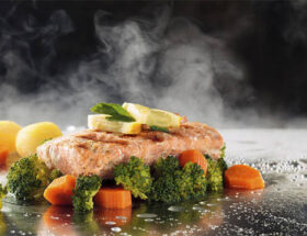 Cocinar con vapor o aire