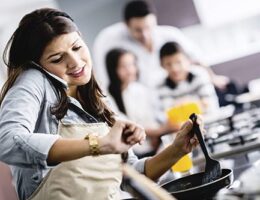cocinar con prisa